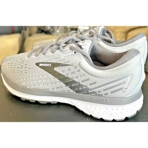 Brooks Ghost 13 Women's Size 8.5B Gray/Black Athletic Running Shoes Sneaker